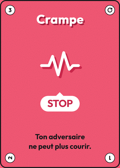 Carte Handicap Crampe